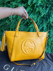 Gucci Soho Crossbody Laranja