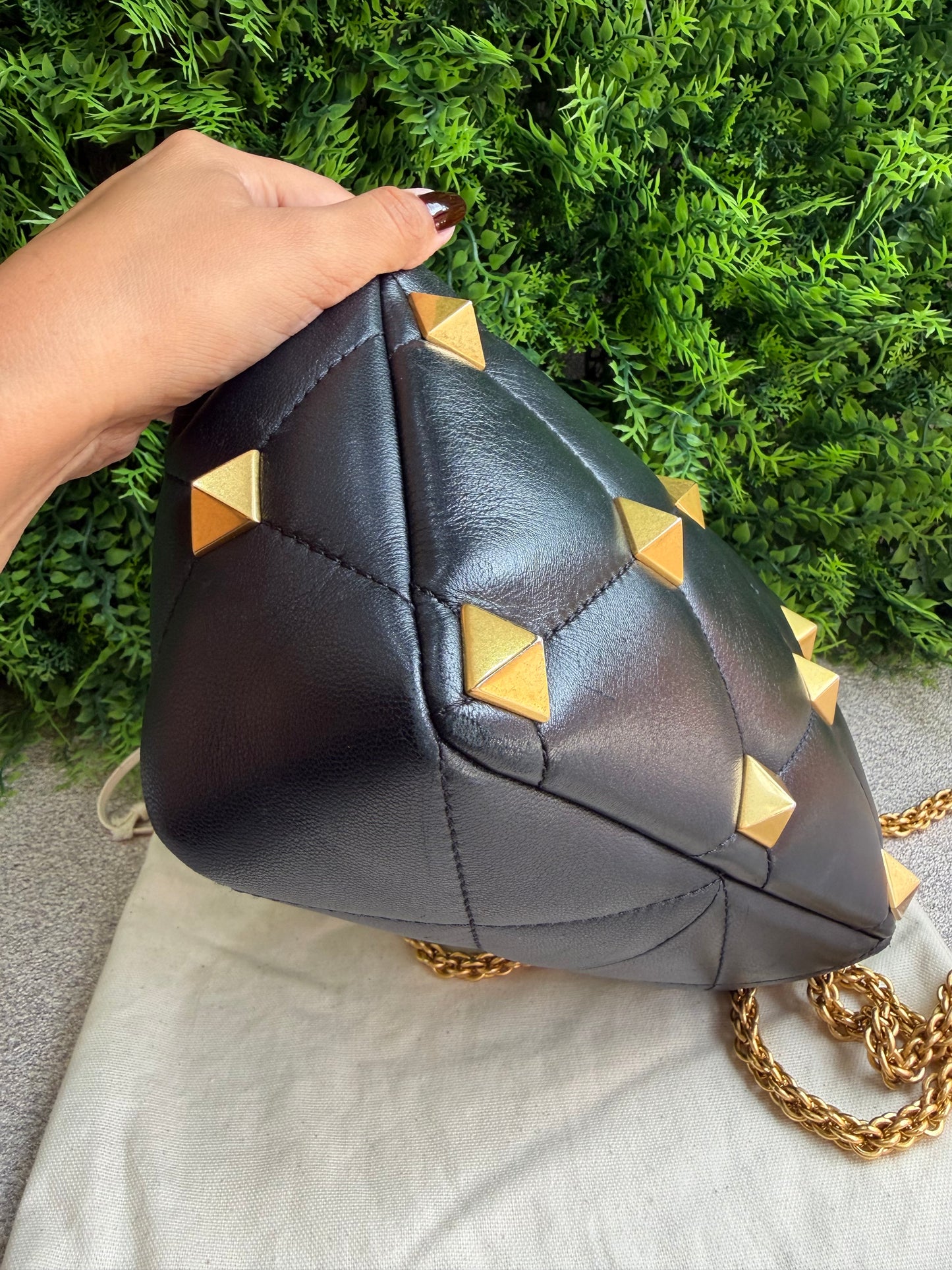 Valentino Rockstud Chain Preta