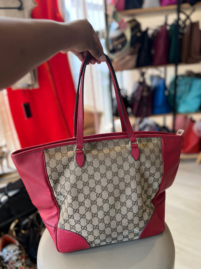 Gucci Bree Monograma Vermelha