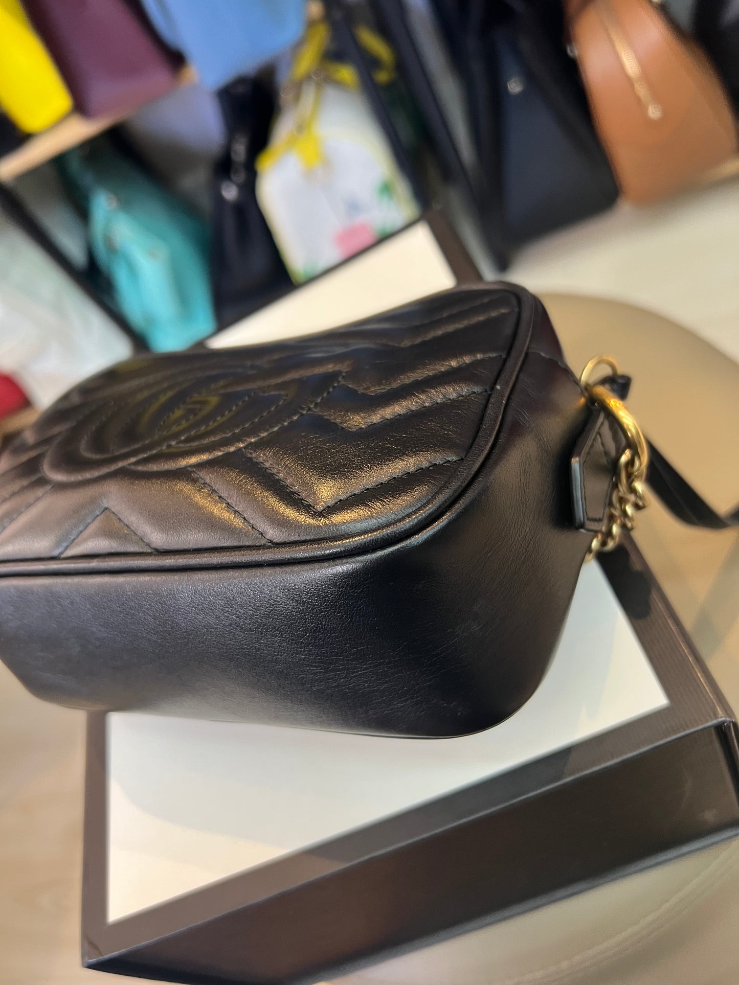 Gucci Marmont Mini preta