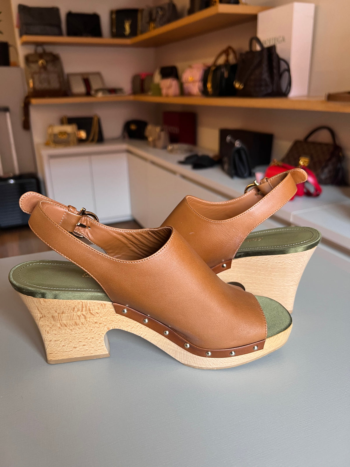 Salvatore Ferragamo Platform Cloggs