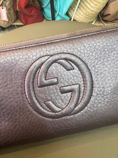 Carteira Gucci Soho Metalic