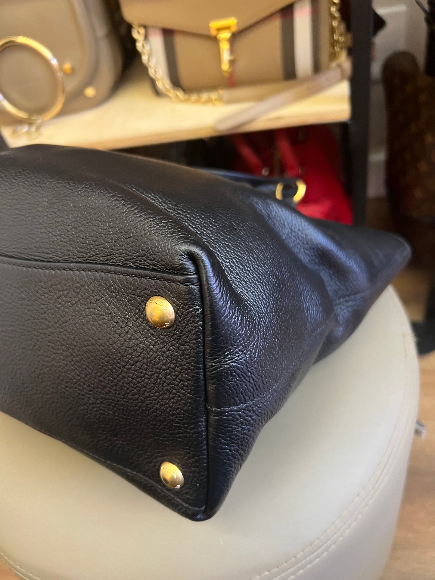 Prada Tote Logo Preta
