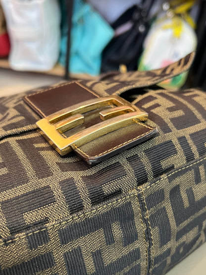Fendi Zucca Mama Baguette