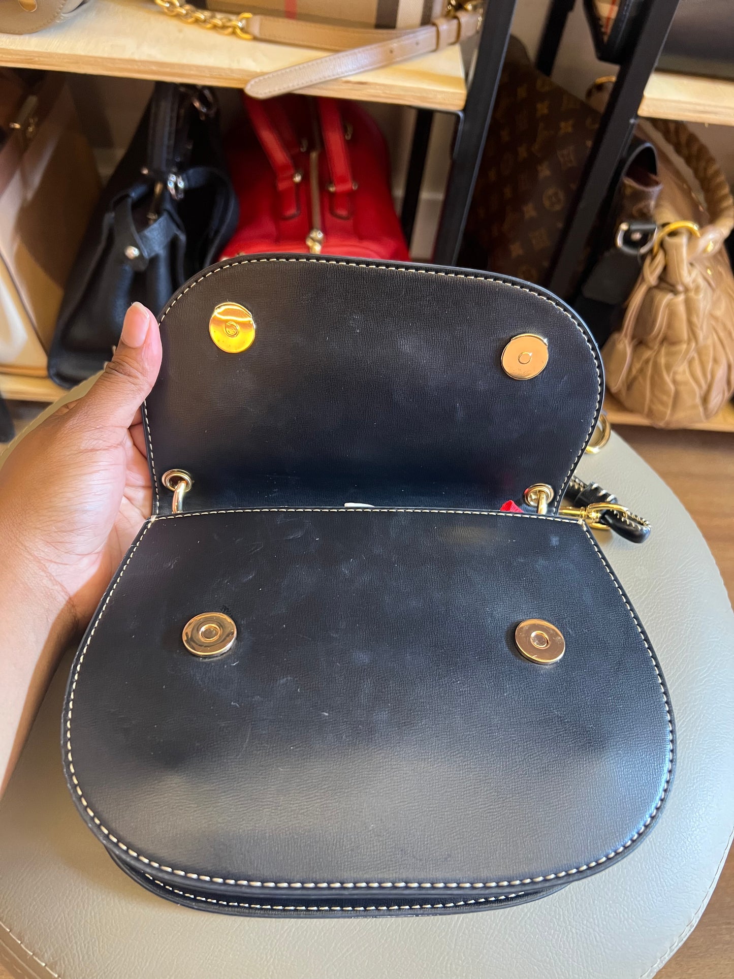 Love Moschino Shoulder Preta