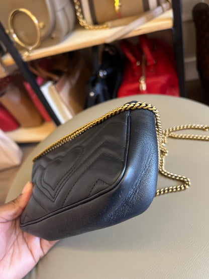 Gucci Mini Marmont Preta