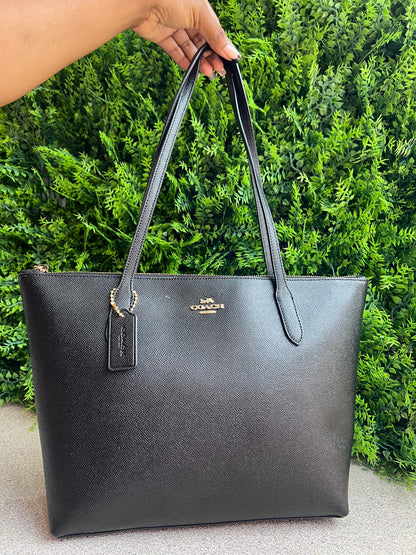 Coach Zip Top Tote