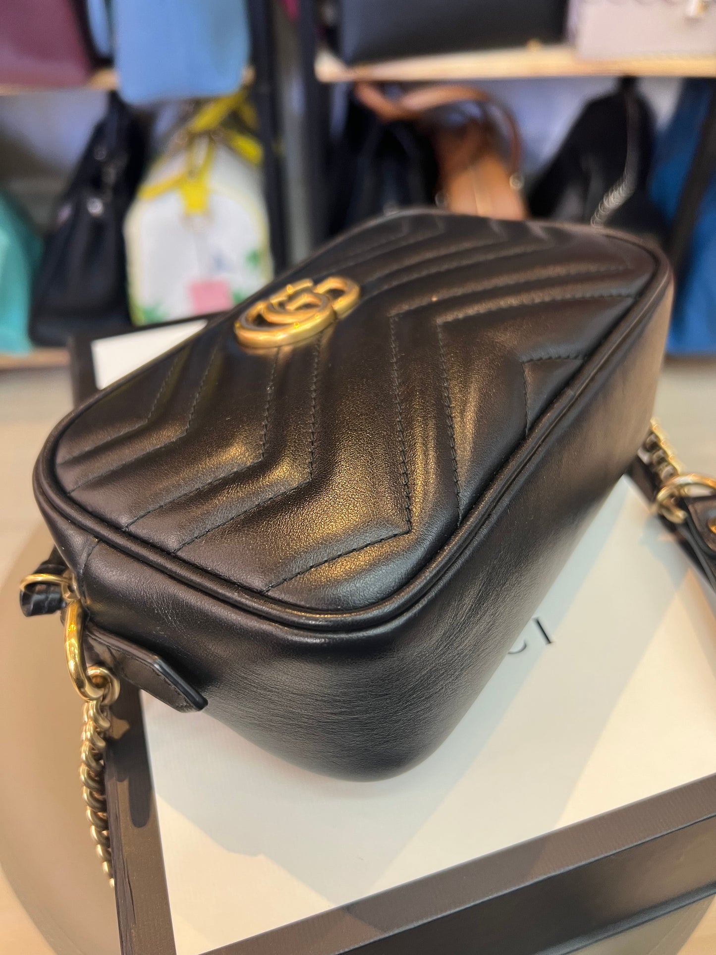 Gucci Marmont Mini preta
