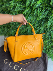 Gucci Soho Crossbody Laranja