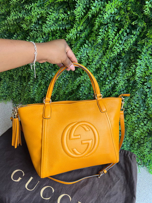Gucci Soho Crossbody Laranja