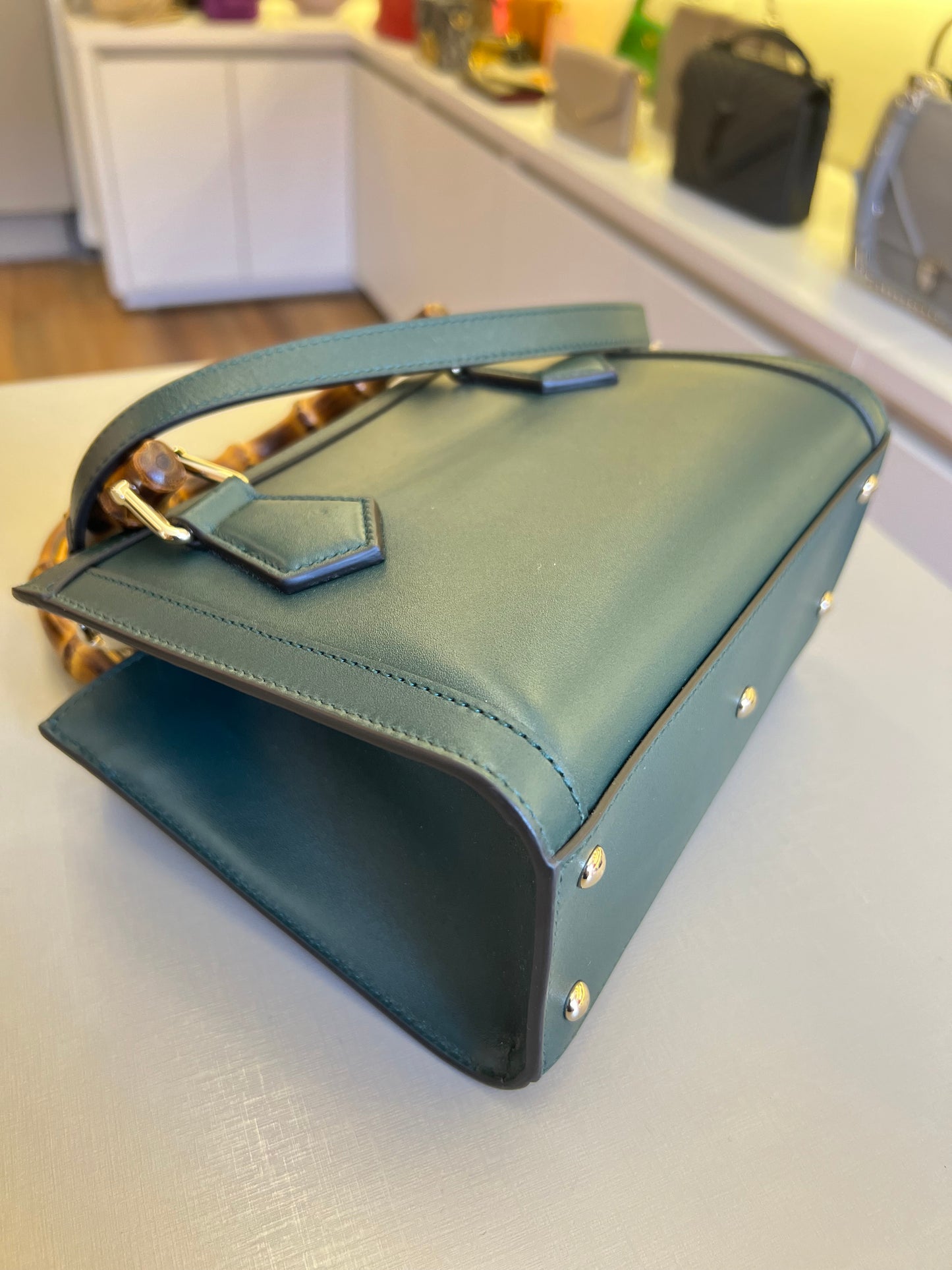 Gucci Diana Bamboo Mini Verde