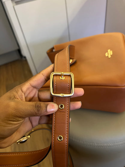Coach Hadley Shoulder Small Marrom