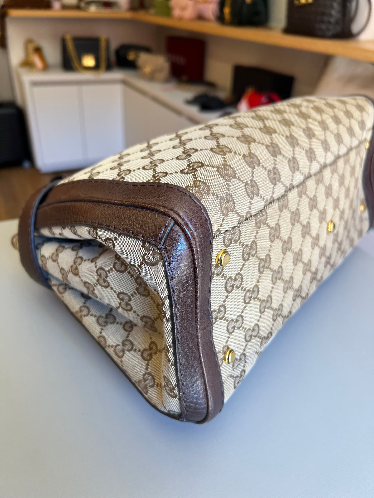 Gucci GG Canvas Running Tote