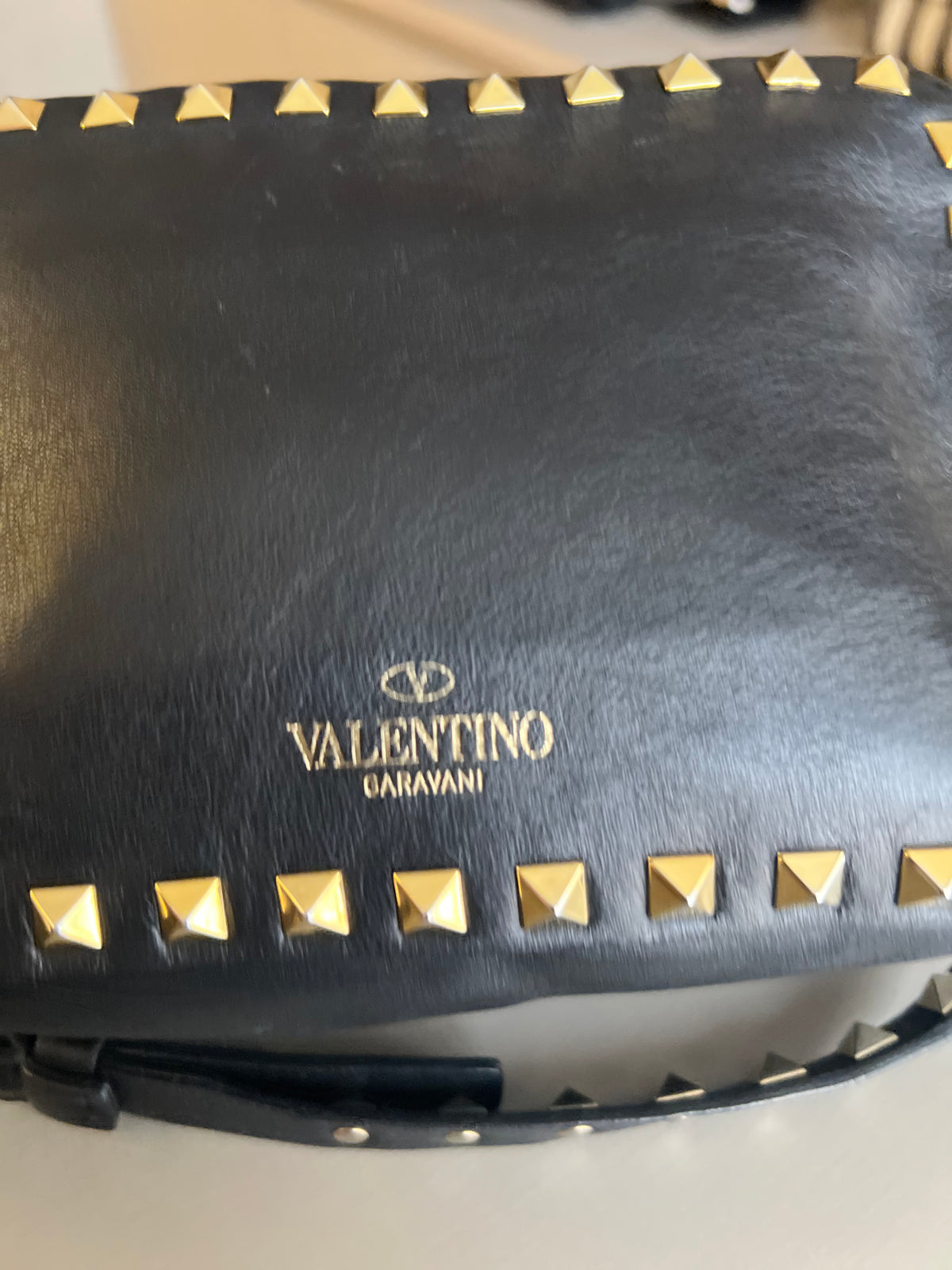 Valentino Garavani Rockstud Camera bag Preta