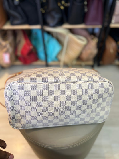 Louis Vuitton Neverfull MM Damier azur