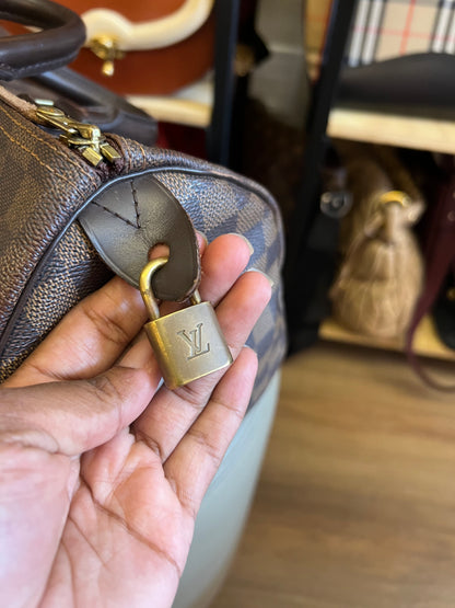 Louis Vuitton Speedy 30 Damier Ebene