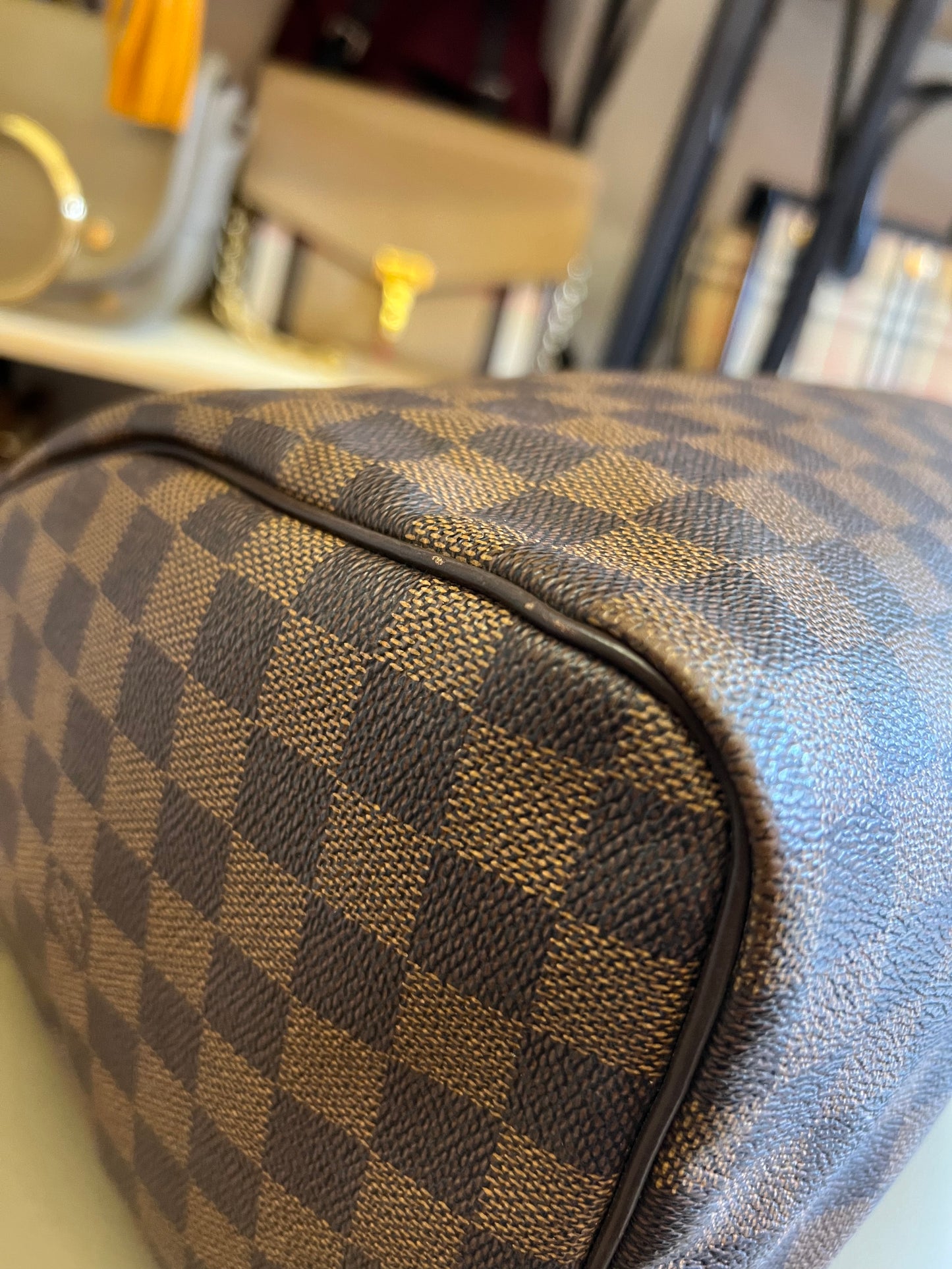 Louis Vuitton Speedy 30 Damier Ebene