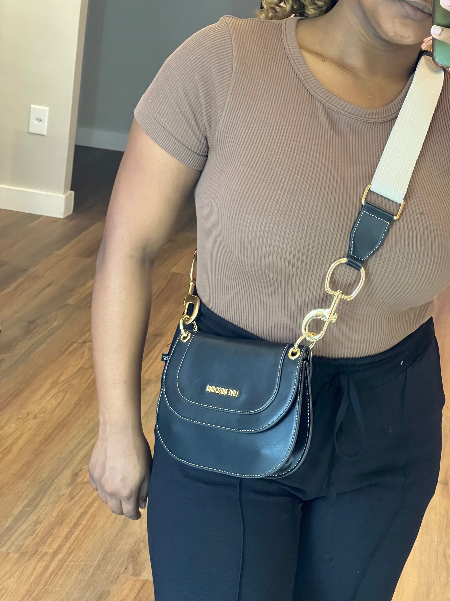 Love Moschino Shoulder Preta