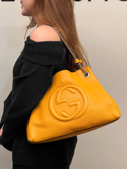 Gucci Soho Chain Mostarda