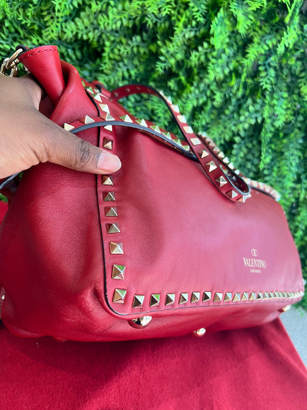 Valentino Rockstud Vermelha