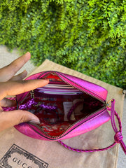 Gucci Zumi Metallic Rosa