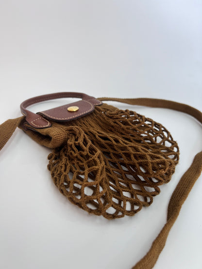 Longchamp Mini Mash Marrom