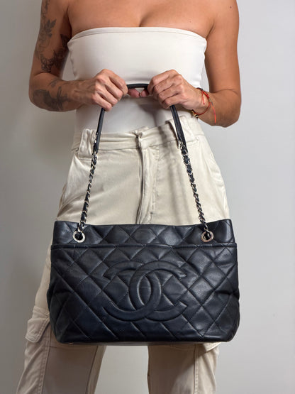 Chanel Timeless CC Shopper Preta