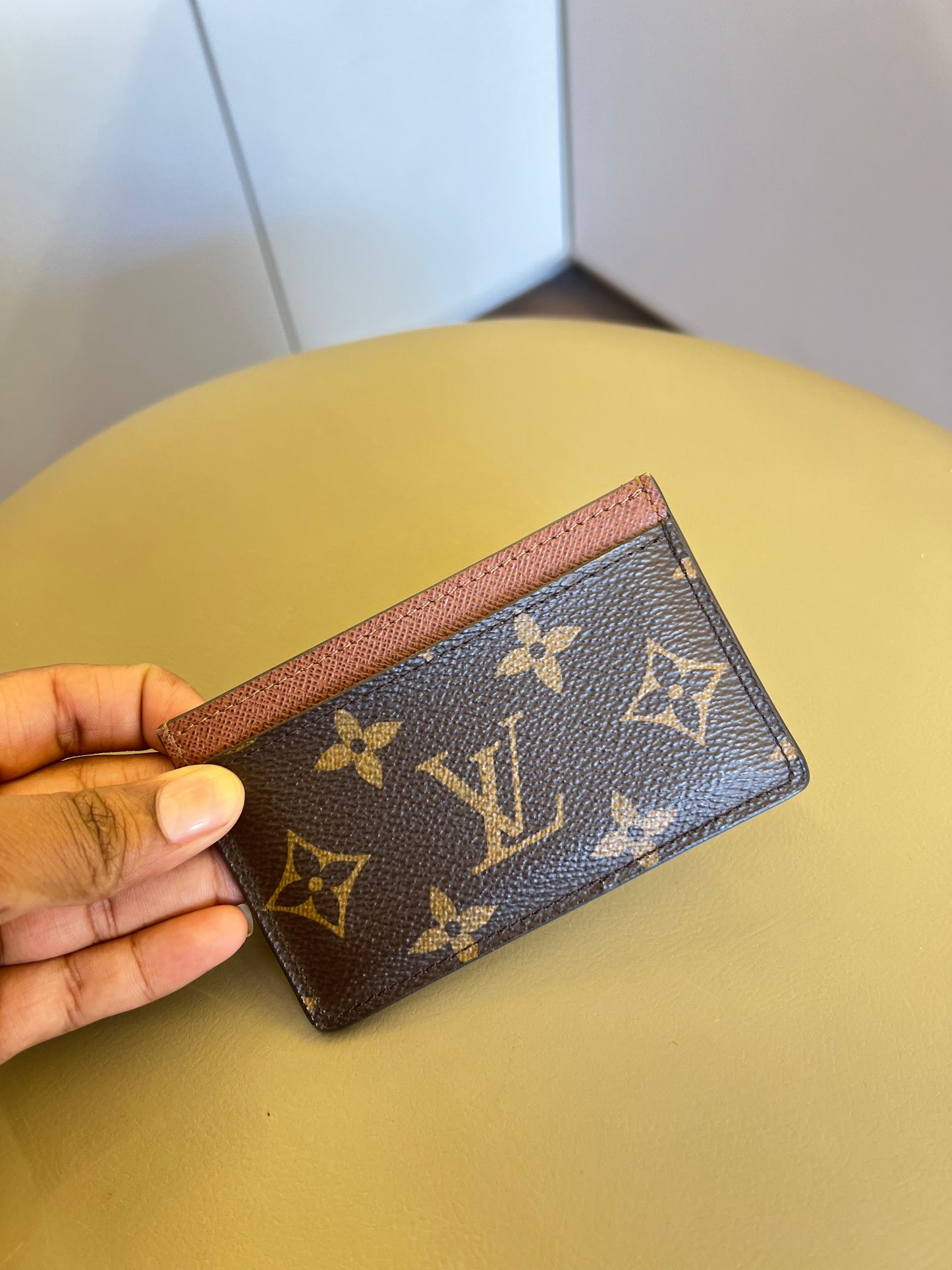 Porta Cartão Louis Vuitton Monograma