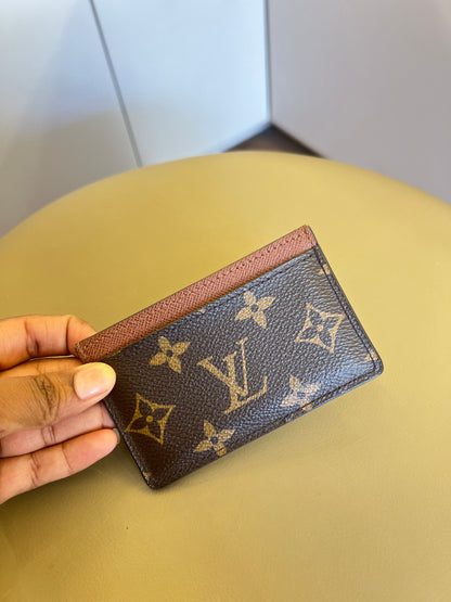 Porta Cartão Louis Vuitton Monograma