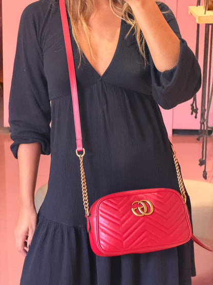 Gucci Marmont Vermelha