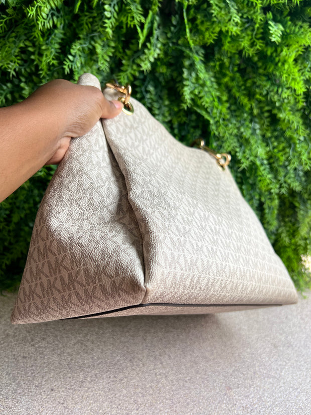 Michael Kors Trisha Monograma Off White