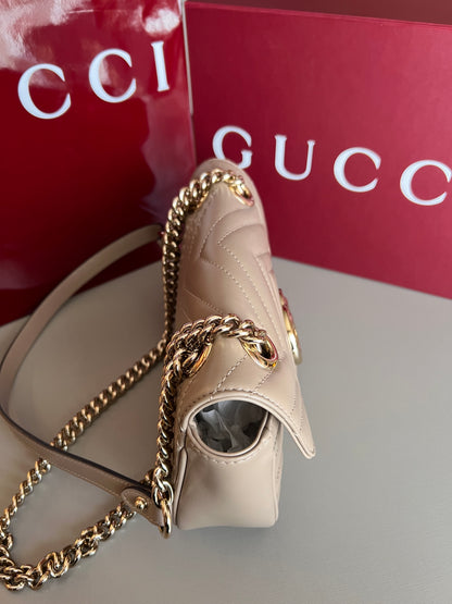Gucci marmont Matelasse Nude