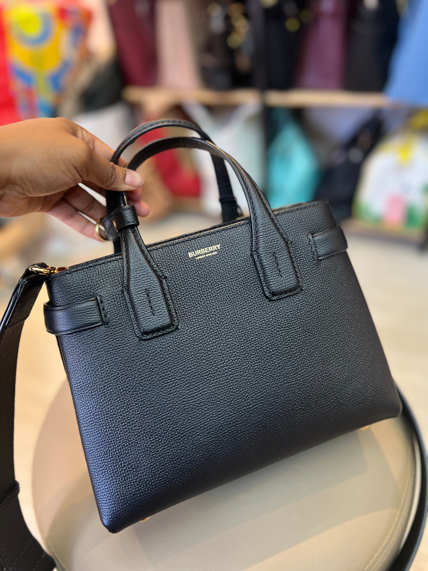 Burberry Banner House Check Small