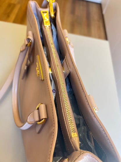 Prada Galleria Saffiano Nude