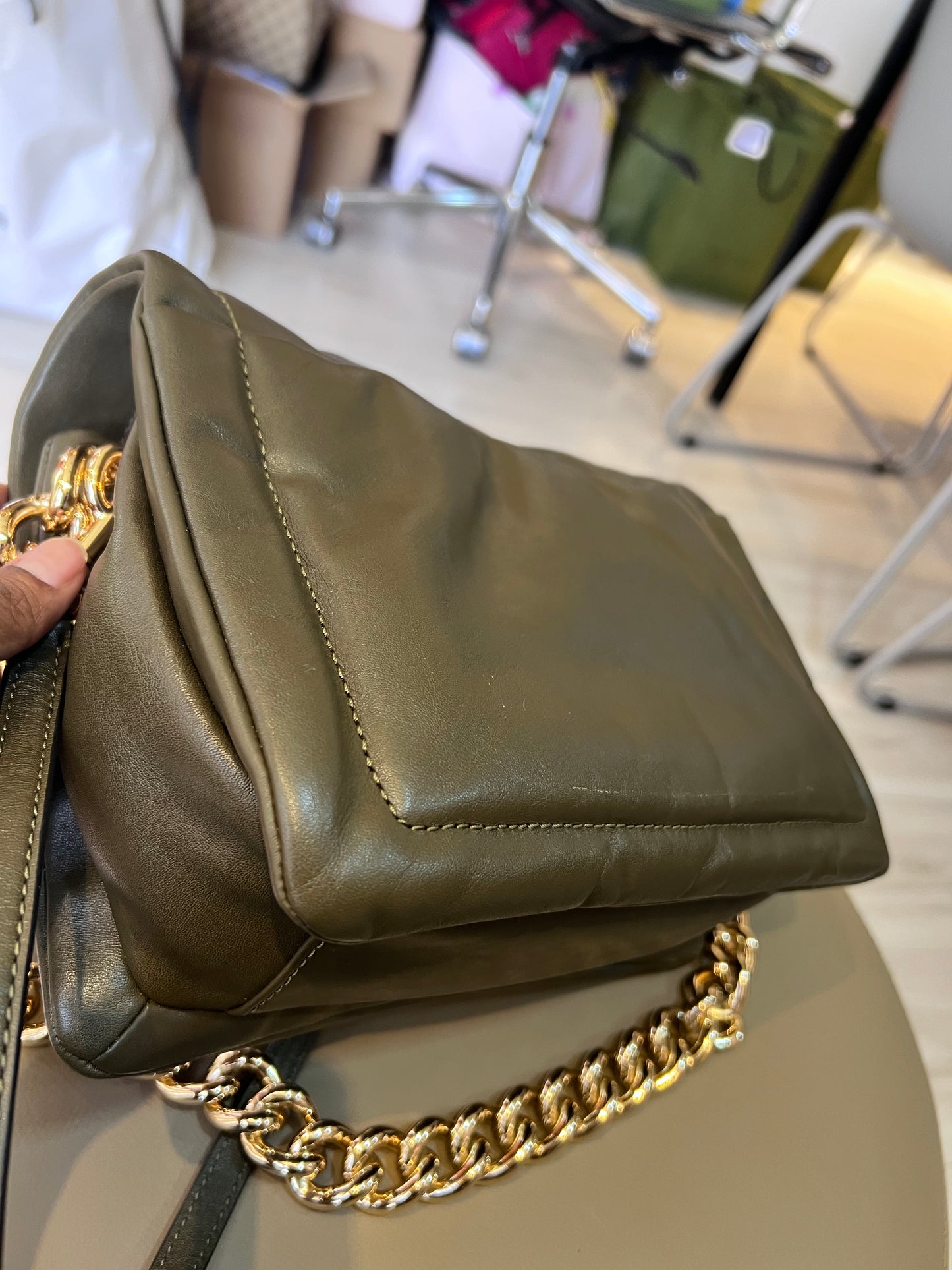 Marc Jacobs Puffer Chain Verde