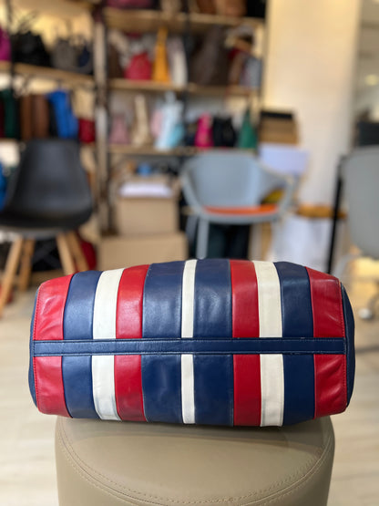 Prada Calf Tote Tricolor