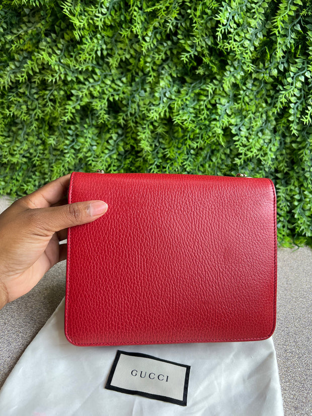 Gucci Interlock Vermelha