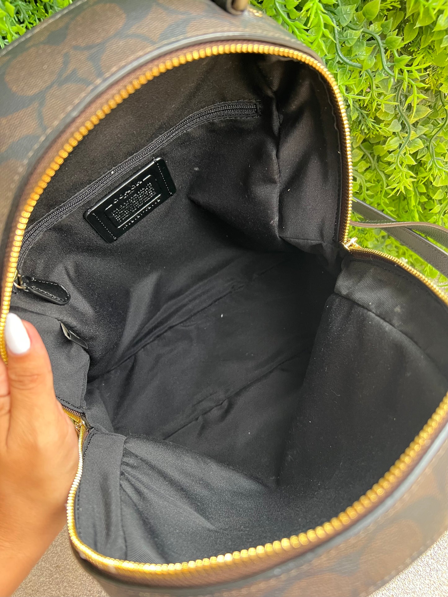 Mochila Coach Tricolor Monograma