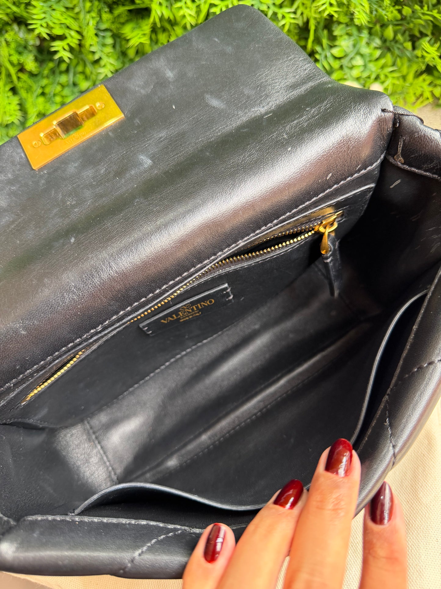 Valentino Rockstud Chain Preta