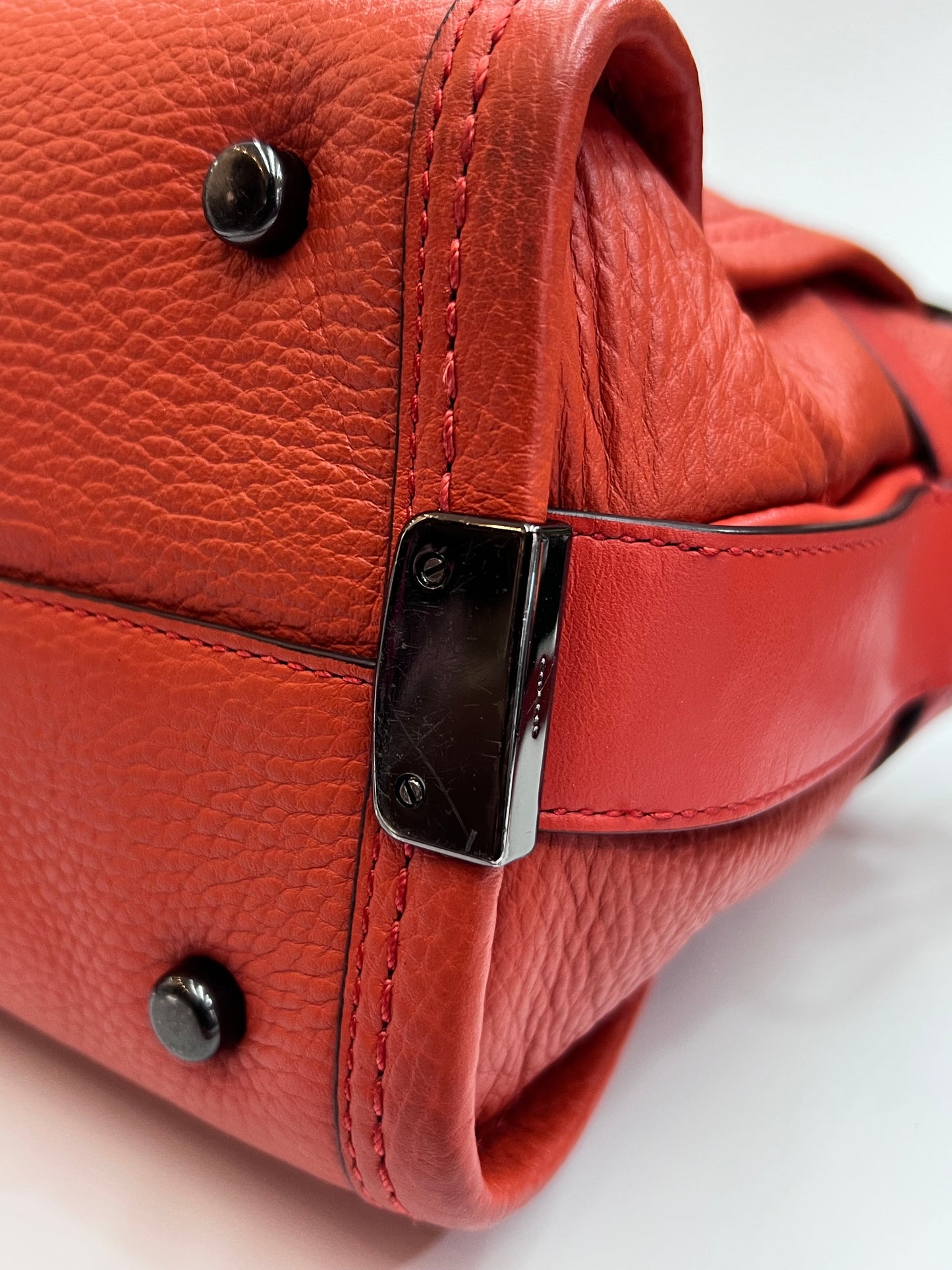 Coach Swagger Pebbled Laranja