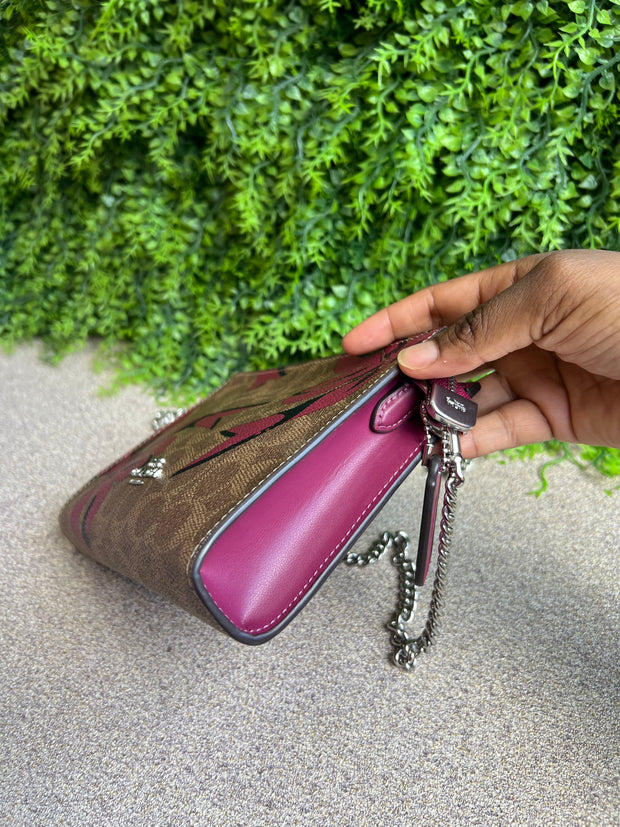 Coach Slim Crossbody Floral