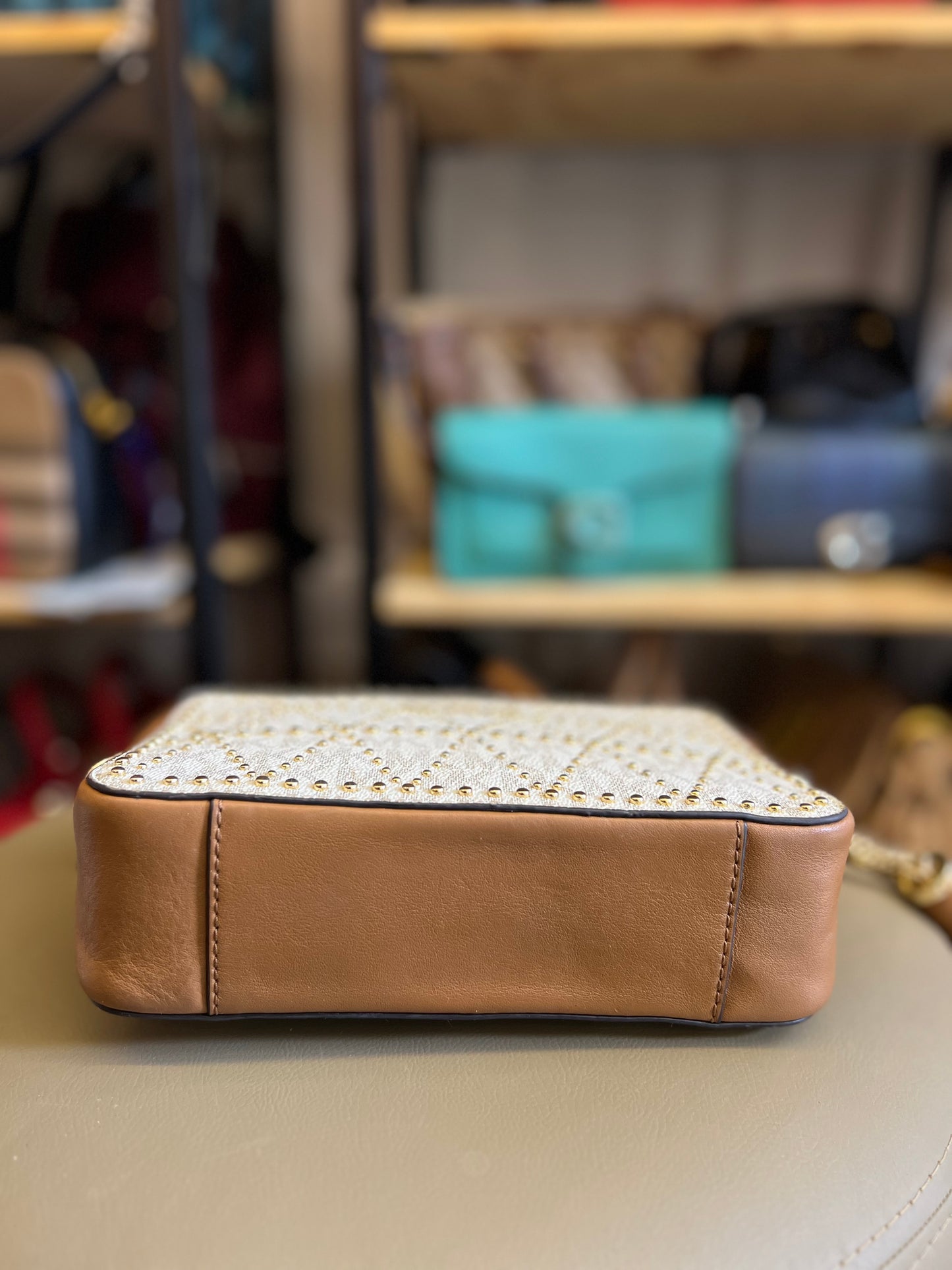 Michael Kors Câmera Bag Monograma