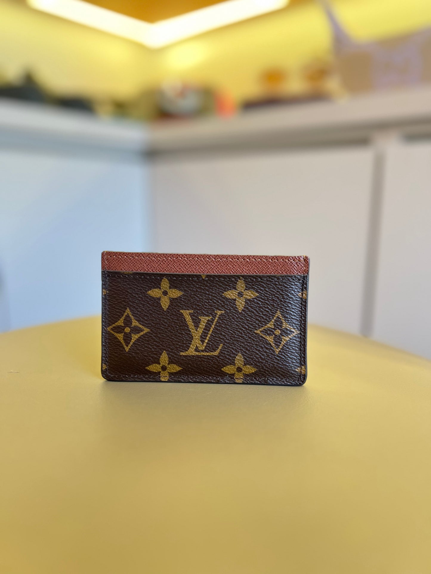 Porta Cartão Louis Vuitton Monograma