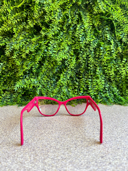 Óculos de Sol D&G Cat-Eye Rosa
