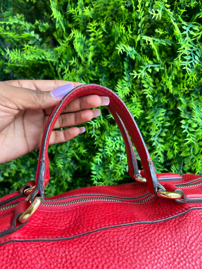 Gucci Soho Boston Vermelha