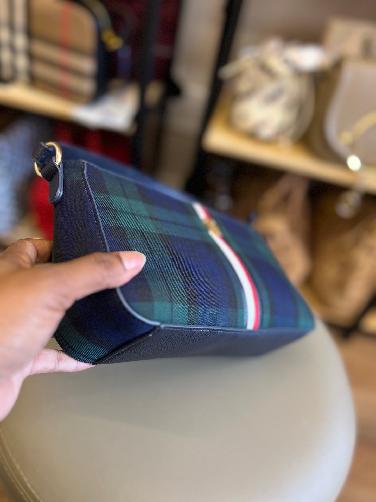 Tommy Hilfiger Tote Xadrez