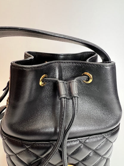 Versace Bucket Shouder Preta