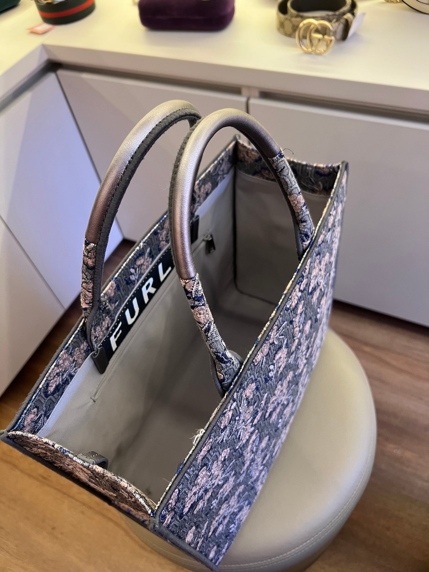 Furla Opera Jacquard Tote