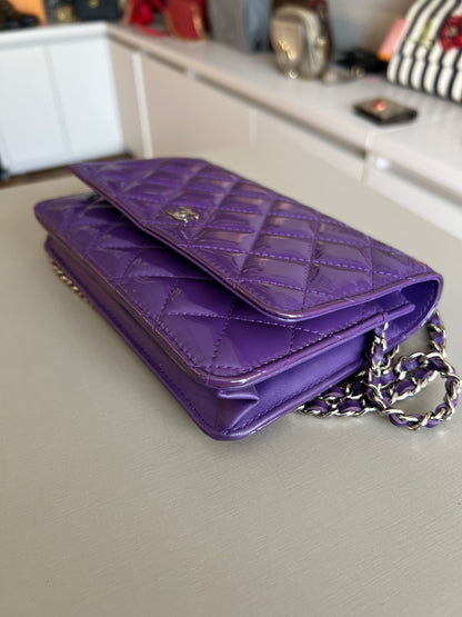 Chanel Woc Roxa Verniz