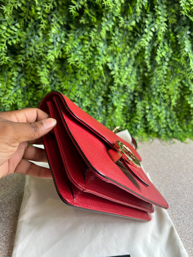 Gucci Interlock Vermelha